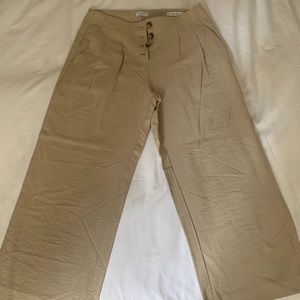 Khaki casual pants
